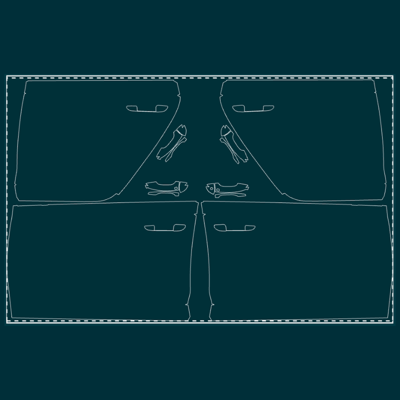 CORE geplottete Patterns - Foliendealer.com