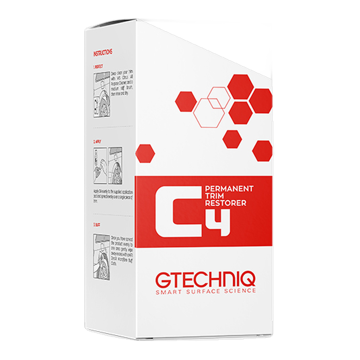 Gtechniq C4 Permanent Trim Restorer Kunststoffversiegelung 15 ml