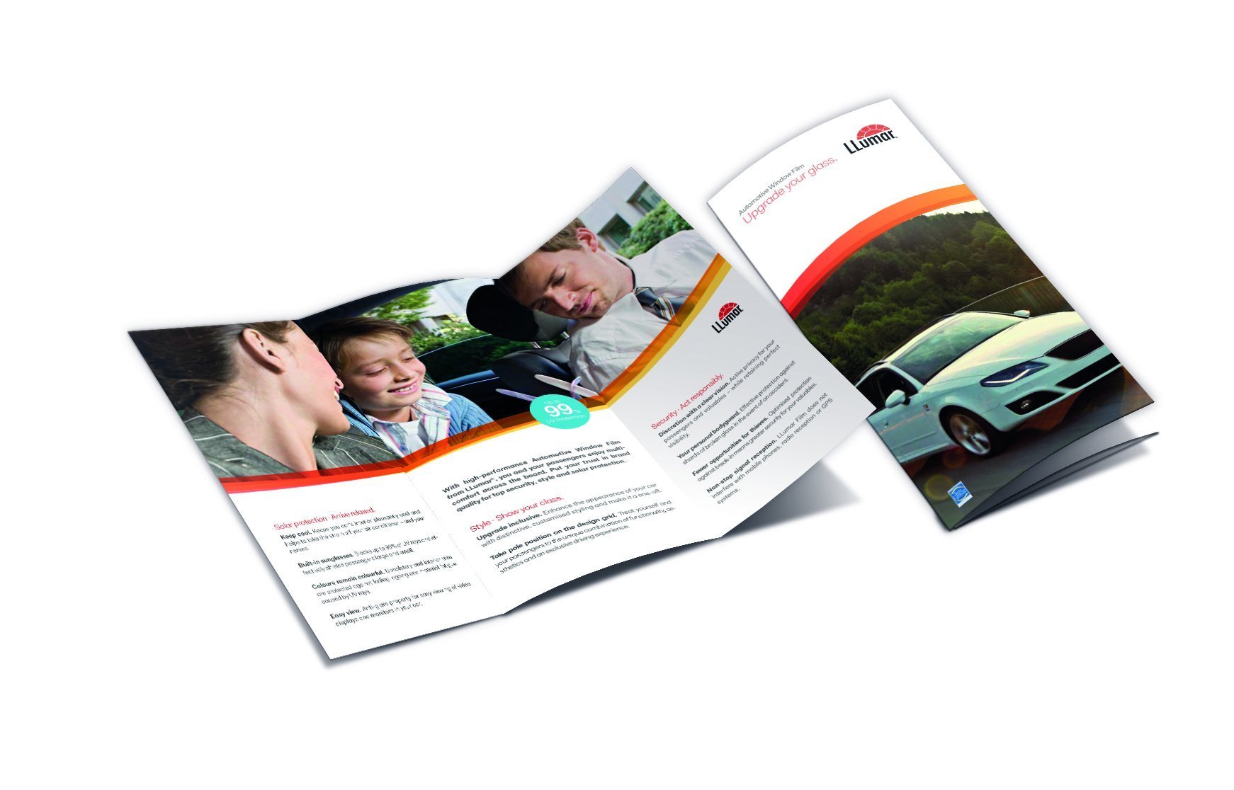 LLumar Flyer Autoglasfolien - Foliendealer.com