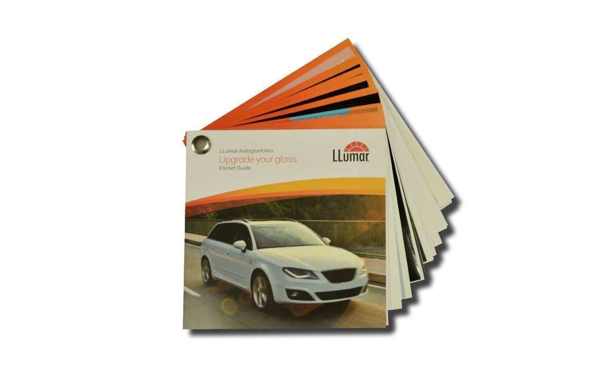 LLumar Pocket Guide Autoglasfolien German - Foliendealer.com