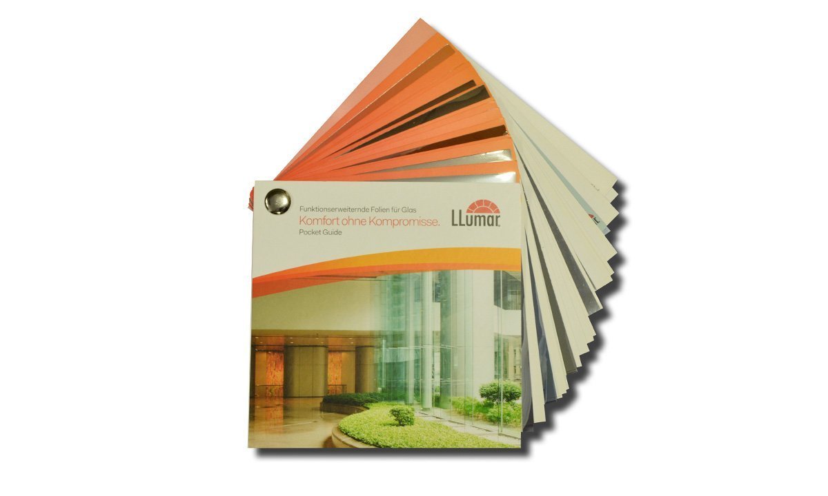 LLumar Pocket Guide Flachglasfolien German - Foliendealer.com
