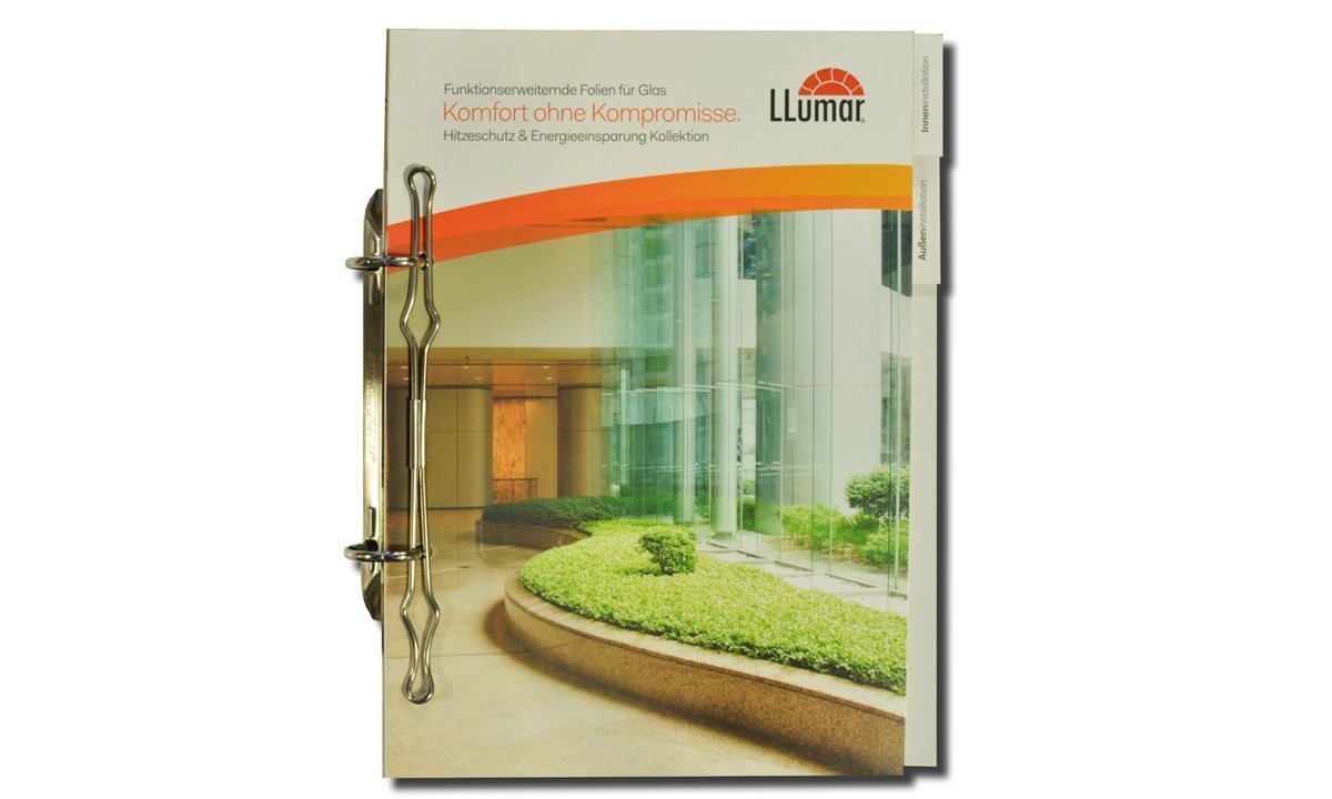 LLumar Swatchbook Hitzeschutz und Energieeinsparung German - Foliendealer.com