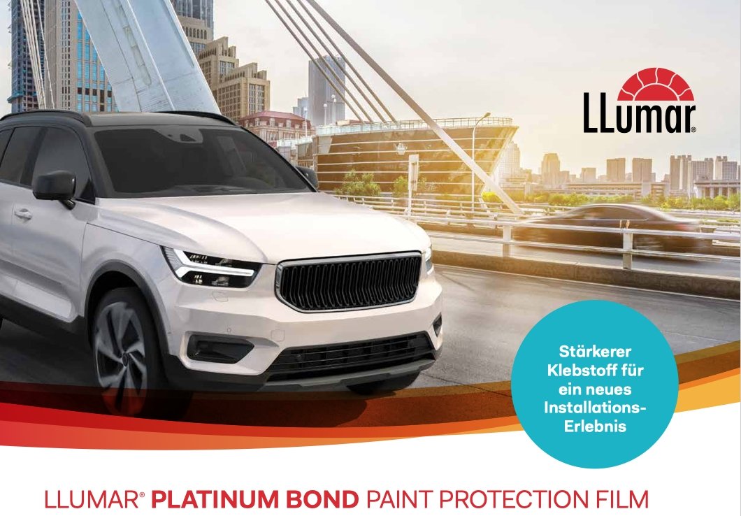 LLUMAR ®PLATINUM BOND PPF - Neue Lackschutzfolie mit stärkerem Klebstoff - Foliendealer.com