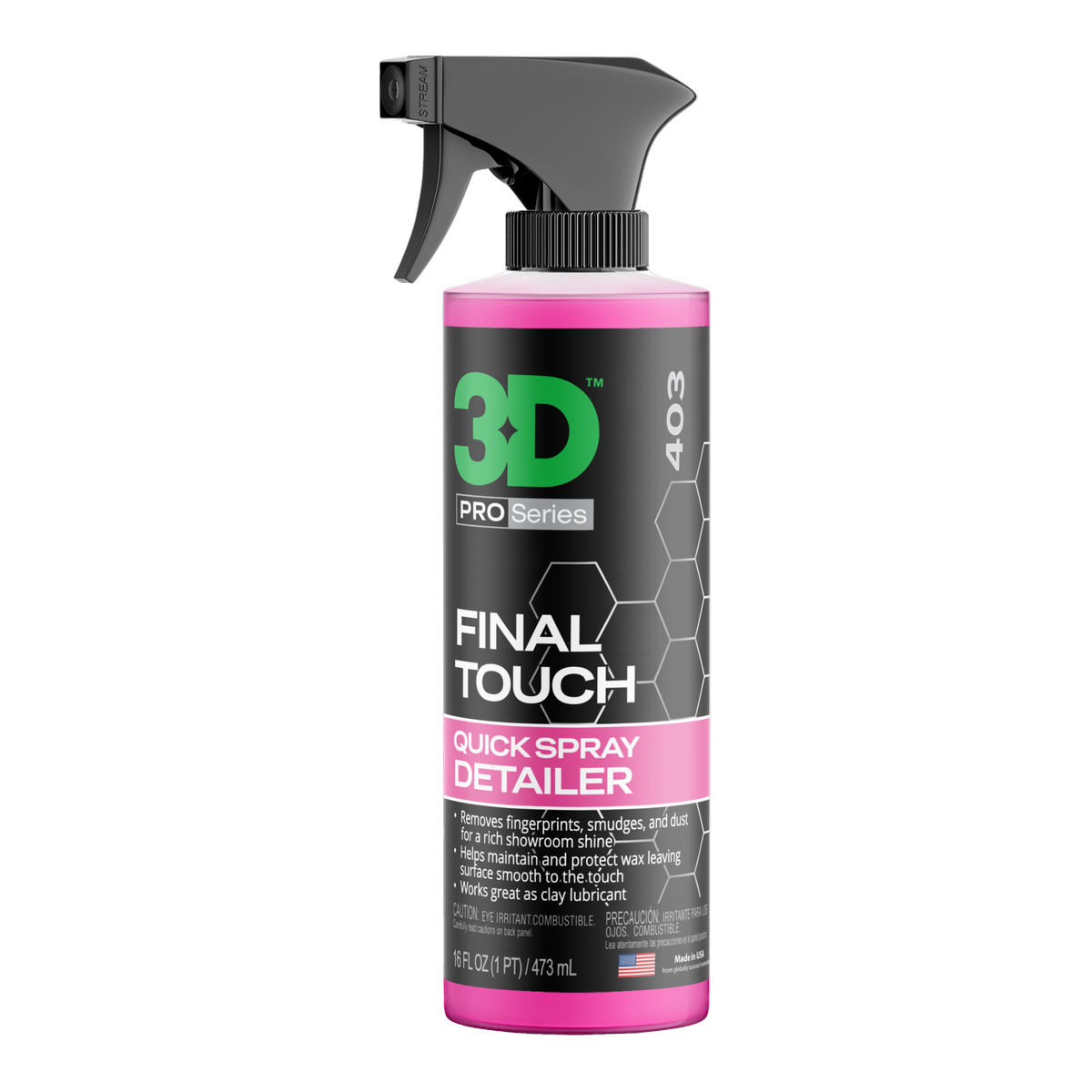 3D Final Touch Detailer Schnellreiniger 473 ml