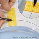 Film marker guides 90° - Foliendealer.com