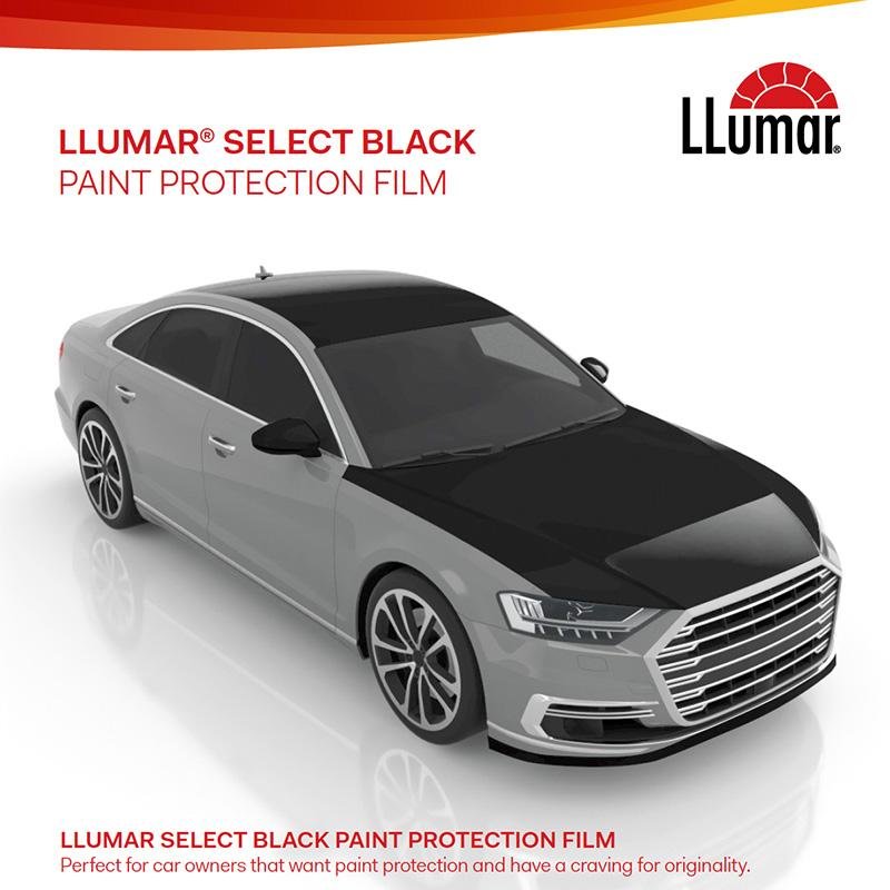 LLUMAR® SELECT BLACK - PaintProtection Film - Foliendealer.com