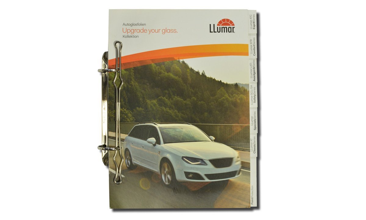 LLumar Swatchbook Autoglasfolien German (2019) - Foliendealer.com